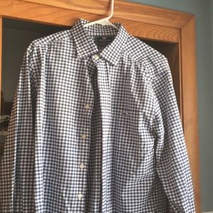 vineyard vines slim fit tucker shirt blue
